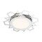 Designers Fountain Edge Lit LED 12 Inch Flush Mount Ceiling Light LED1279-CH - alternate 1